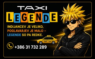 Taxi Legende prevozi po Sloveniji in tujini